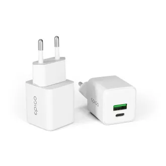Zasilacz Epico UltraBoost GaN 20W EA20 - biały
