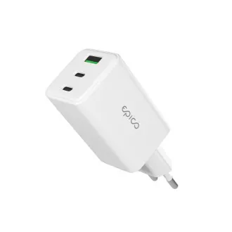 Zasilacz Epico UltraBoost GaN 65W EA65 - biały