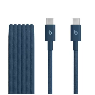 Opleciony kabel Beats USB-C / USB-C (1,5 m) - Nitro Navy