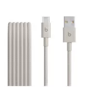 Opleciony kabel Beats USB-A/USB-C (1,5 m) - Surge Stone