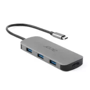Klucz sprzętowy Acer 7w1 USB-C (HDMI, USB, USBC, SD, MicroSD)