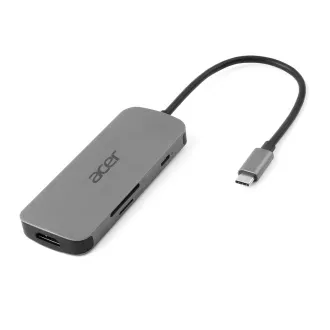 Klucz sprzętowy Acer 7w1 USB-C (HDMI, USB, USBC, SD, MicroSD)