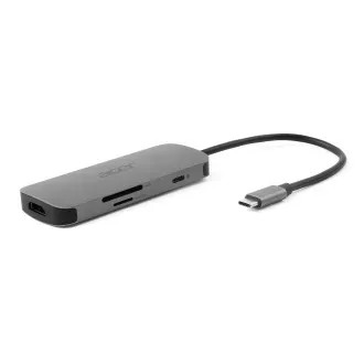 Klucz sprzętowy Acer 7w1 USB-C (HDMI, USB, USBC, SD, MicroSD)