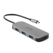 Klucz sprzętowy Acer 7w1 USB-C (HDMI, USB, USBC, SD, MicroSD)