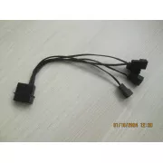 Kabel XPG 1x 4pin do 2x3pin 5V lub 2x 12V
