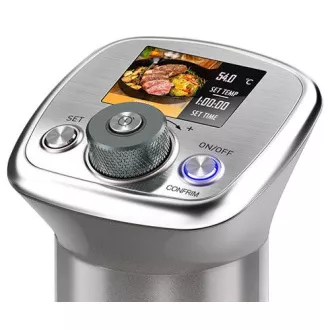 Salente ChefMax, kuchenka Sous Vide z kolorowym wyświetlaczem, stal nierdzewna