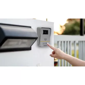 EVOLVEO DoorPhone AP1-2, przewodowy wideotelefon z aplikacją, biały