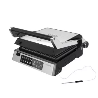 Grill kontaktowy Salente FlamePro z zewnętrznym czujnikiem temperatury