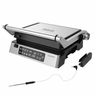 Grill kontaktowy Salente FlamePro z zewnętrznym czujnikiem temperatury