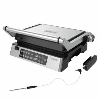 Grill kontaktowy Salente FlamePro z zewnętrznym czujnikiem temperatury - Używany Grill kontaktowy Salente FlamePro z zewnętrznym czujnikiem temperatury - Używany