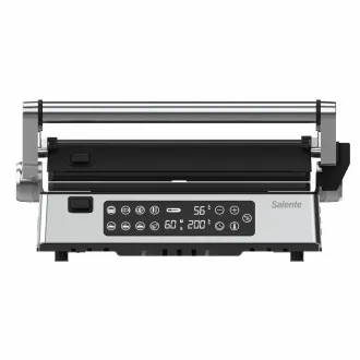 Grill kontaktowy Salente FlamePro z zewnętrznym czujnikiem temperatury - Używany Grill kontaktowy Salente FlamePro z zewnętrznym czujnikiem temperatury - Używany