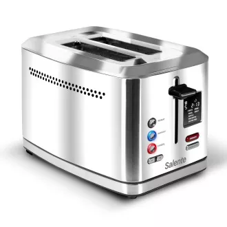 Toster Salente ToastMax z cyfrowym wyświetlaczem, stal nierdzewna Toster Salente ToastMax z cyfrowym wyświetlaczem, stal nierdzewna