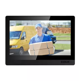 EVOLVEO DoorPhone AHD10, zestaw wideodomofonowy WiFi z kontrolą drzwi i RFID, czarny monitor 10" EVOLVEO DoorPhone AHD10, zestaw wideodomofonowy WiFi z kontrolą drzwi i RFID, czarny monitor 10"