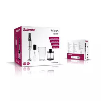 Salente Mixxo wielofunkcyjny blender kielichowy 3w1, 1200 W, stal nierdzewna, czarny