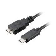 AKASA - Adapter USB 3.1 typu C do Micro B - 100 cm