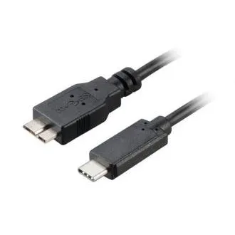 AKASA - Adapter USB 3.1 typu C do Micro B - 100 cm AKASA - Adapter USB 3.1 typu C do Micro B - 100 cm