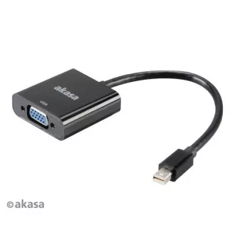 AKASA - przejściówka miniDP na VGA - 20 cm AKASA - przejściówka miniDP na VGA - 20 cm