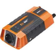 Przetwornica napięcia Carspa PID600 12V/230V 2xUSB 600W, sinusoida modyfikowana, wyświetlacz cyfrowy
