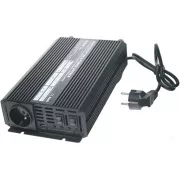 Carspa UPS600-12 Przetwornica napięcia 12V/230V 600W z ładowarką 12V/10A i funkcją UPS