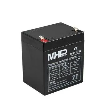 Akumulator MHPower VRLA AGM 12V/4,5Ah (MS4.5-12) Akumulator MHPower VRLA AGM 12V/4,5Ah (MS4.5-12)