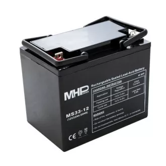 Akumulator MHPower VRLA AGM 12V/33Ah (MS33-12)