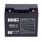 Akumulator kwasowo-ołowiowy MHPower MS20-12 AGM 12V/20Ah T5
