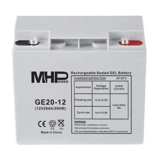 MHPower GE20-12 Akumulator żelowy 12V/20Ah, zacisk T1 - M5, Deep Cycle
