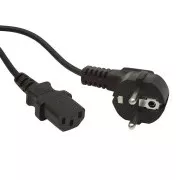 Kabel zasilający Gembird IEC C13, czarny, 1,8 m