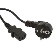 Kabel zasilający Gembird IEC C13, czarny, 1,8 m