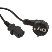 Kabel zasilający Gembird IEC C13, czarny, 1,8 m