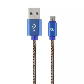 Kabel USB-A/microUSB w oplocie Gembird 1m Kabel USB-A/microUSB w oplocie Gembird 1m