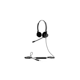 Jabra Biz 2300/Stereo/USB/przewód/czarny