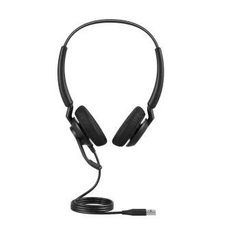 Jabra Engage 40/Stereo/ANC/USB/Przewodowy/Czarny