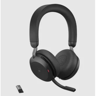Jabra Evolve2 75/Stereo/ANC/USB-C/BT/bezprzewodowy/czarny
