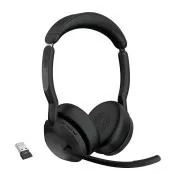 Jabra Evolve2 55/Stereo/ANC/USB/BT-USB/bezprzewodowy/czarny