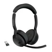 Jabra Evolve2 55/Stereo/ANC/USB/BT-USB/bezprzewodowy/czarny