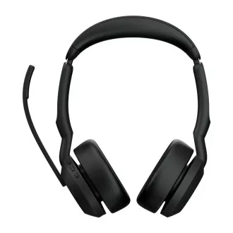 Jabra Evolve2 55/Stereo/ANC/USB-C/BT-USB/bezprzewodowy/czarny