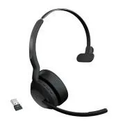 Jabra Evolve2 55/Mono/ANC/USB/BT-USB/bezprzewodowe/MS/czarny