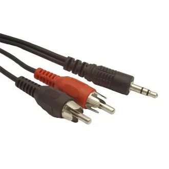 GEMBIRD kabel minijack 3,5mm - 2x RCA M/M 2,5m