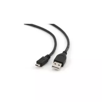 Kabel GEMBIRD USB2.0 - microUSB, 3 m, czarny Kabel GEMBIRD USB2.0 - microUSB, 3 m, czarny