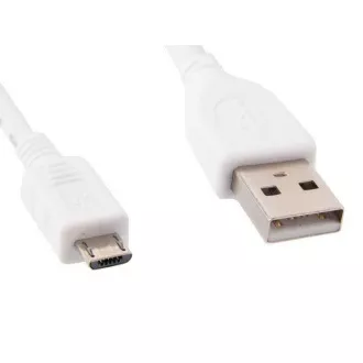 Kabel GEMBIRD microUSB do USB, 1 m, biały Kabel GEMBIRD microUSB do USB, 1 m, biały