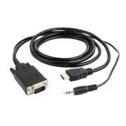GEMBIRD HDMI do VGA   audio, 1,8 m