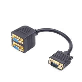 GEMBIRD Rozdzielacz VGA VGA(M)-> 2xVGA(F) 20cm