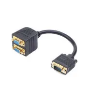 GEMBIRD Rozdzielacz VGA VGA(M)-> 2xVGA(F) 20cm