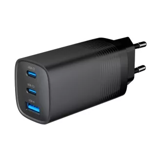 Ładowarka GEMBIRD PD 1xUSB-A 2xUSB-C 67W czarna