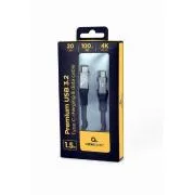 GEMBIRD Premium USB-C 3.2 gen 2 20 Gb/s 100W1.5 PD