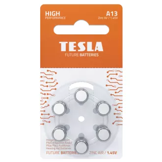 TESLA - Baterie do aparatów słuchowych A13