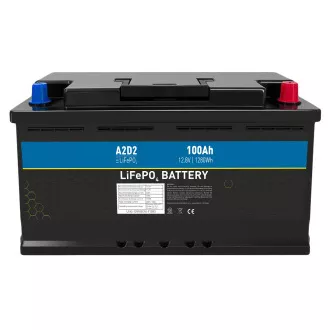 Akumulator A2D2 LiFePO4 12,8V 100Ah F15 Obudowa akumulatora samochodowego (ogniwa Gotion)
