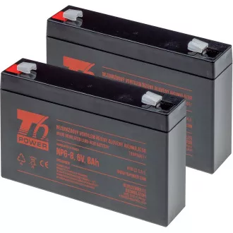 T6 Power RBC18 - zestaw akumulatorów T6 Power RBC18 - zestaw akumulatorów