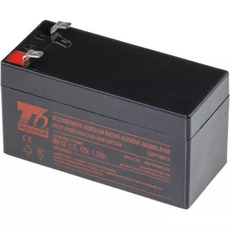 Akumulator T6 Power NP12-1.2, 12 V, 1,2 Ah, F1 Akumulator T6 Power NP12-1.2, 12 V, 1,2 Ah, F1